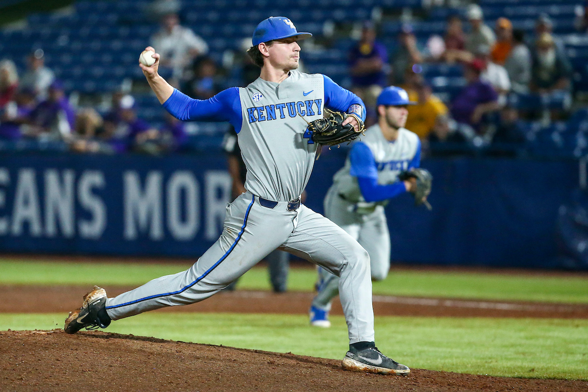 Zack Lee.

Kentucky loses to LSU 6-11.

Photo by Sarah Caputi | UK Athletics