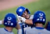 Observations: UK rallies in game one, controls game two against West Virginia at Prasco Park